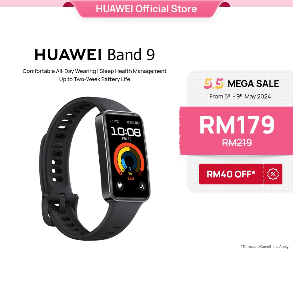 5.5 Sales! HUAWEI Band 9 Smartwatch