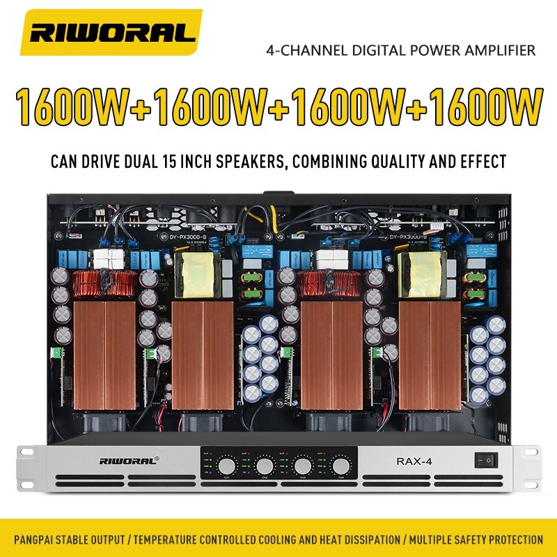 power amplifier amp 2 4 channel 1600 Watt x2 x4 original subwoofer ...