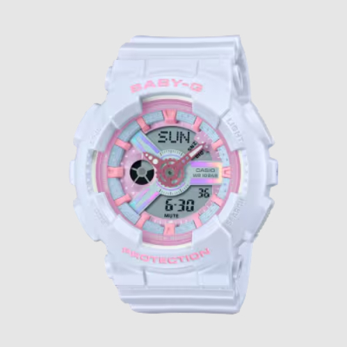 BA 110FH 2A Baby G White Sakura Pink Women s Watch Copy Ori 1.1 Shopee Malaysia
