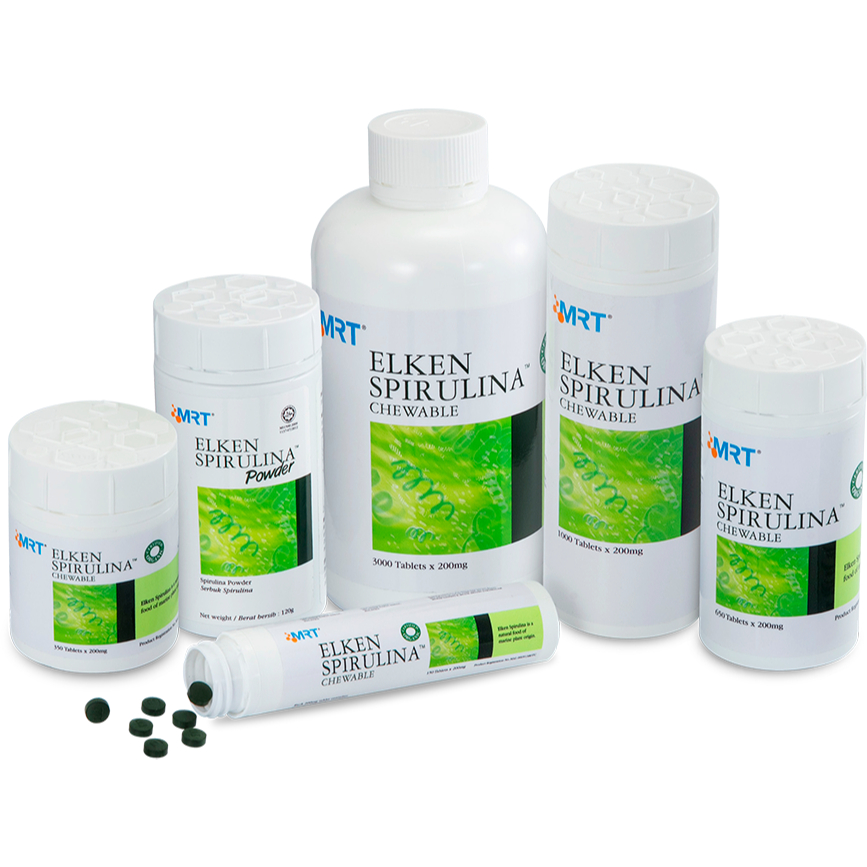 Elken Spirulina (1000 Tablets) | Shopee Malaysia