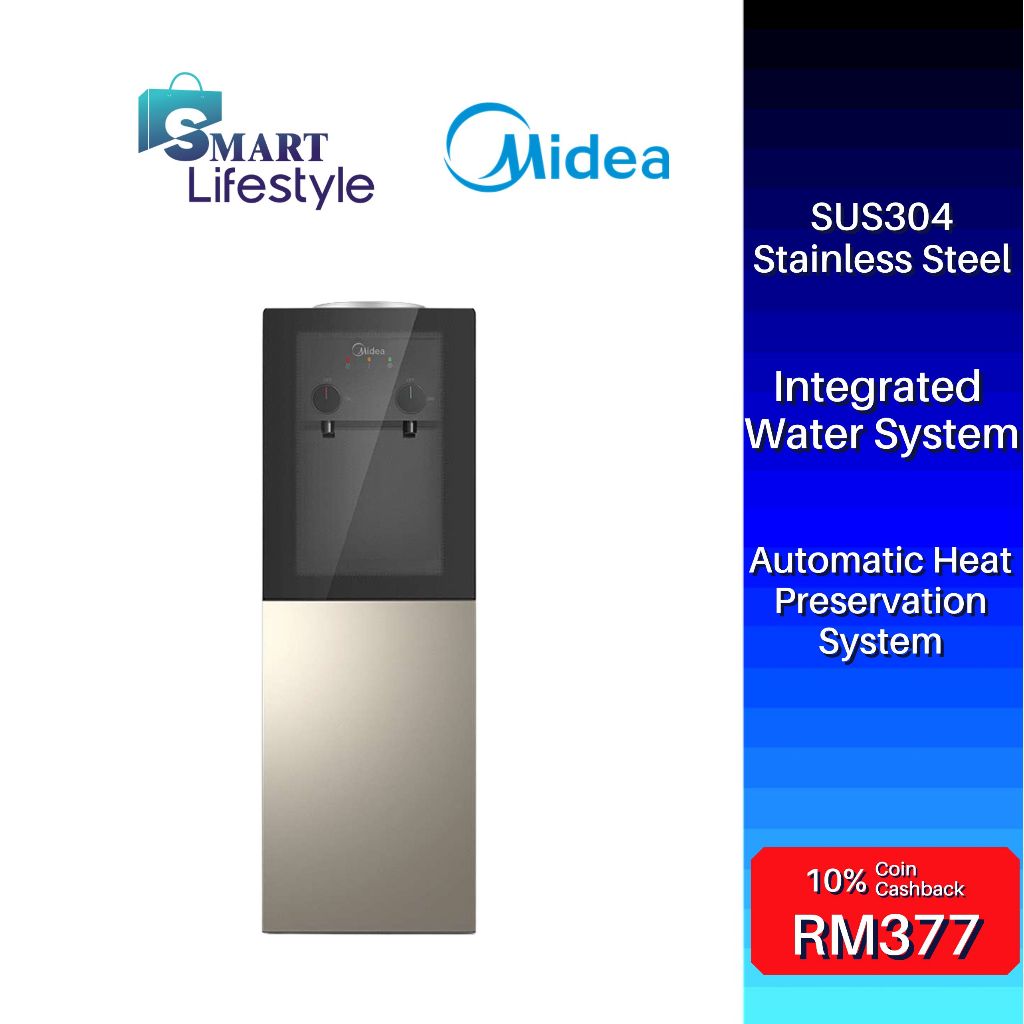 Midea 36L Floor Stand Water Dispenser YD1518S-X | Shopee Malaysia