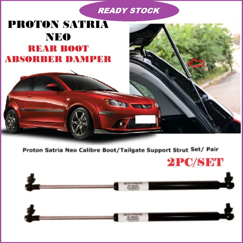 Proton Satria Neo Rear Bonnet Damper Gas Spring Absorber Bonet Absorber ...