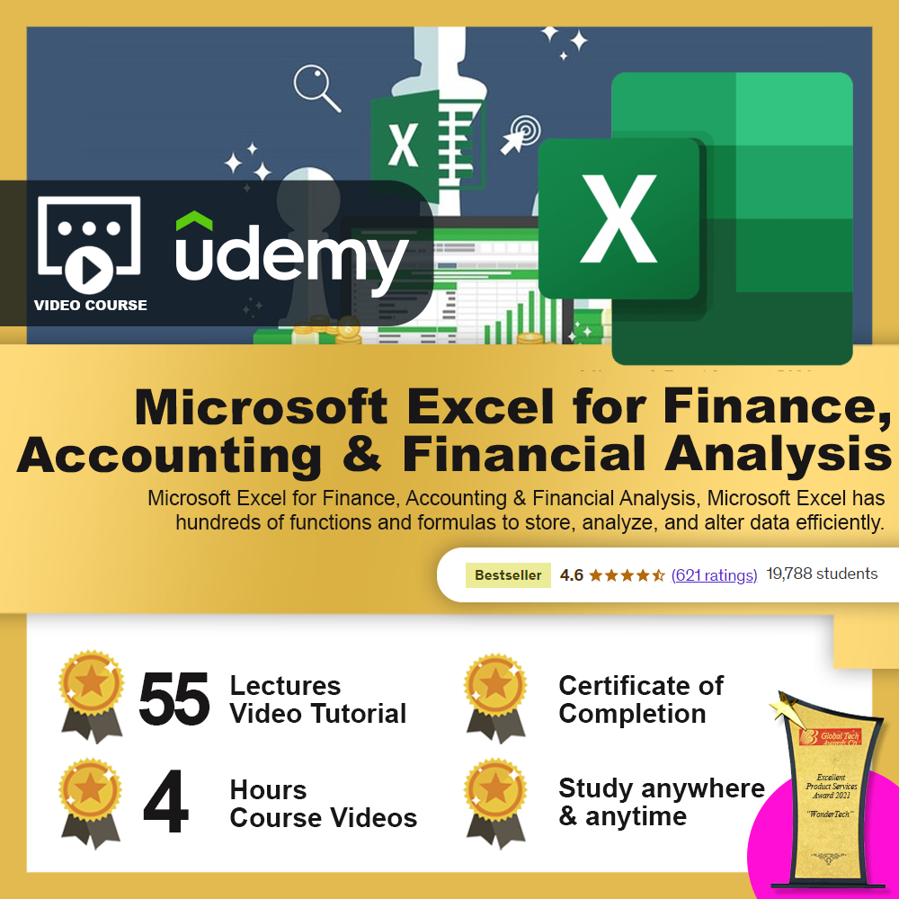 [Video Course] Microsoft Excel for Finance, Accounting & Financial ...