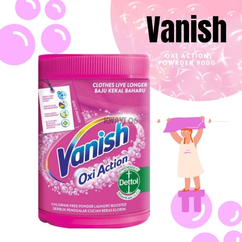 Vanish Oxi Action (Powder) 900g | Shopee Malaysia