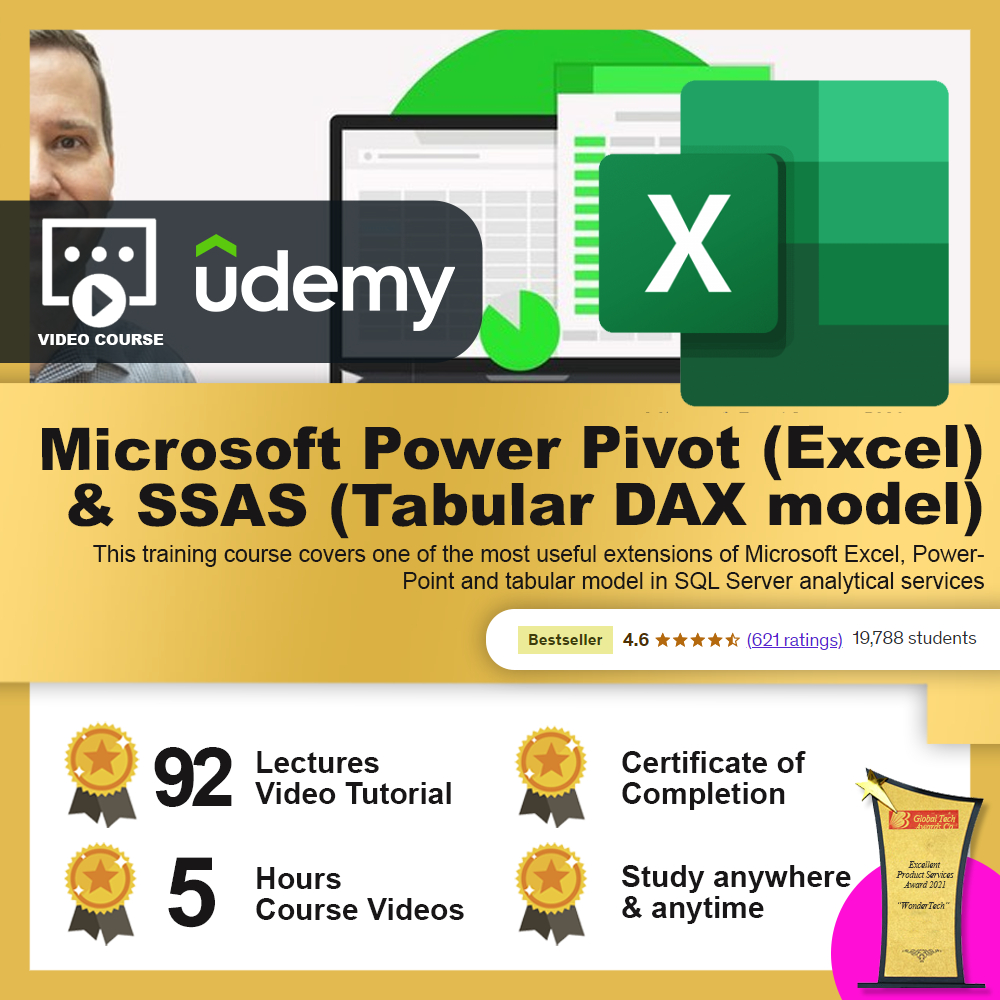 [Video Course] Microsoft Power Pivot (Excel) and SSAS (Tabular DAX ...