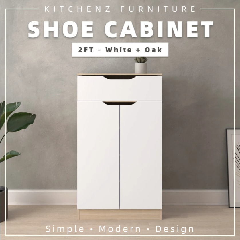 2FT SHOE CABINET MODERNIST DESIGN / RAK KASUT MODERN DESIGN | Shopee ...