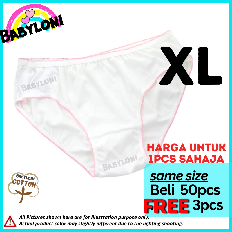 Disposable Panties Maternity Travel Panty Underwear Seluar Dalam