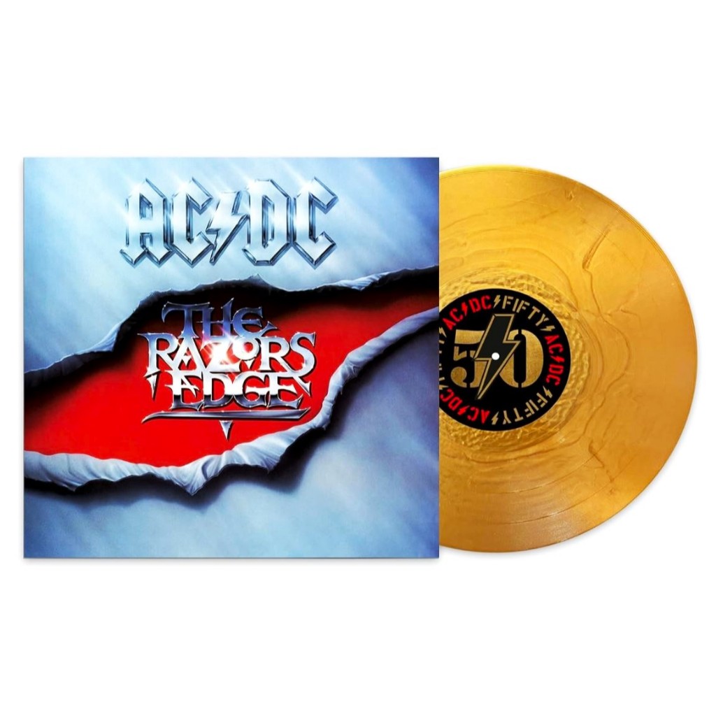 AC/DC (ACDC ) - The Razors Edge ( 50th Anniversary Special Edition GOLD ...