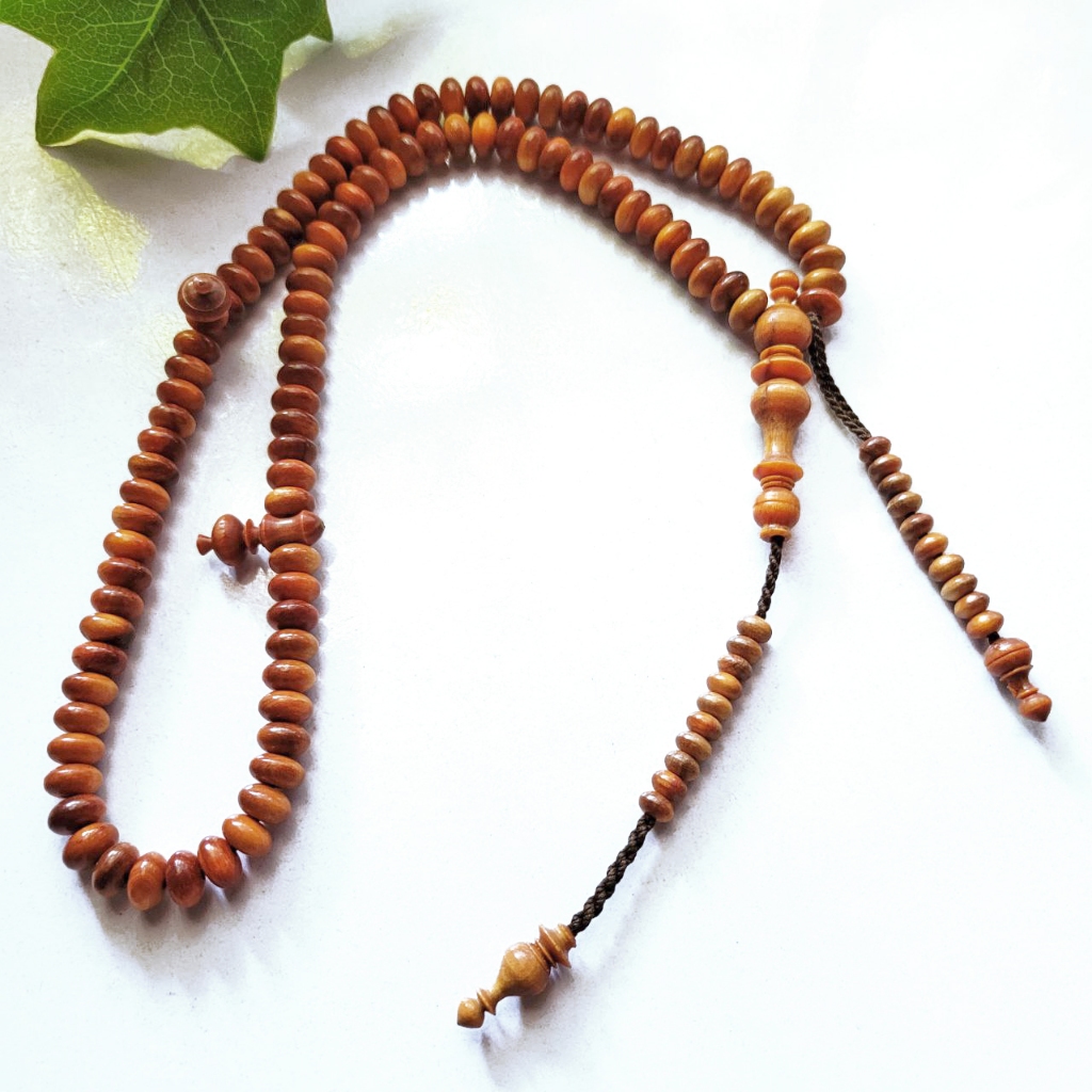 *PAGARDlRl* TASBIH 99 TERAS RAJA KAYU DAMAR MINYAK (ORI-TEMBUS CAHAYA ...