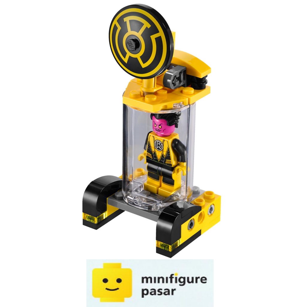 sh144 Lego DC Super Heroes Justice League 76025 - Sinestro Minifigure ...