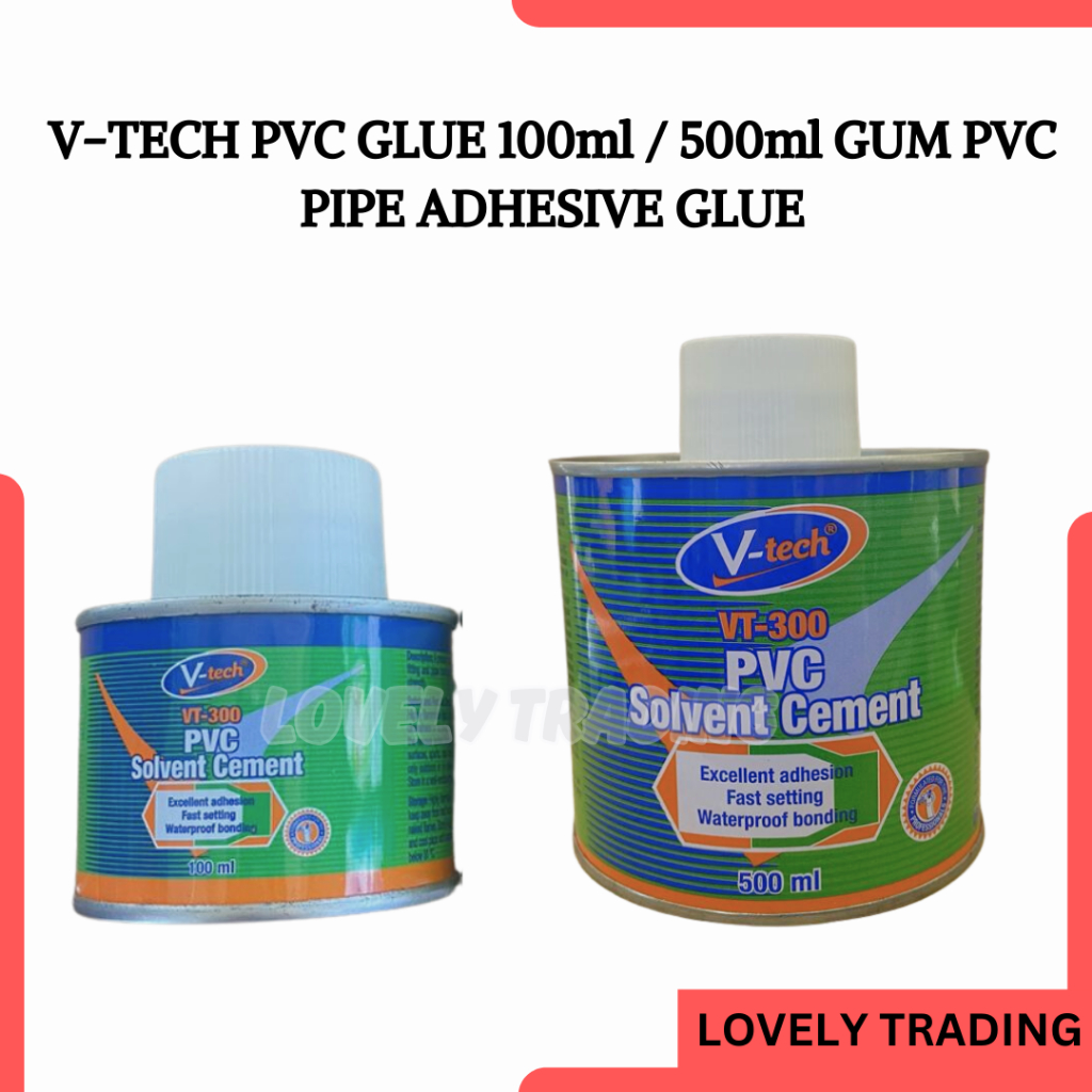 V Tech Pvc Glue G Gum Pvc Pipe Adhesive Glue Gum Pcv Paip Gam Pvc