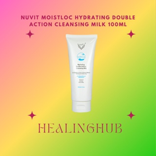 NUVIT MOISTLOC HYDRATING DOUBLE ACTION CLEANSING MILK 100ML | Shopee ...