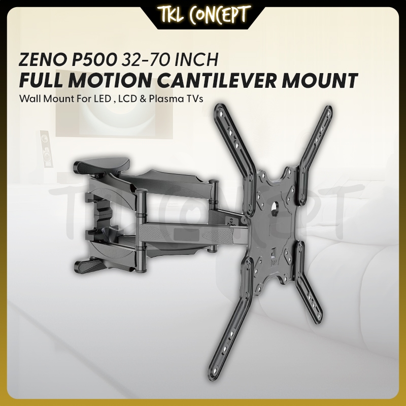 Zeno P500 32"-70" Tv Bracket Full Motion Cantilever Adjustble Swivel ...
