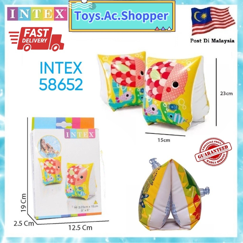 INTEX 56666/58652 Buddies arm Bands Baby Float Swimming Ring Armband ...