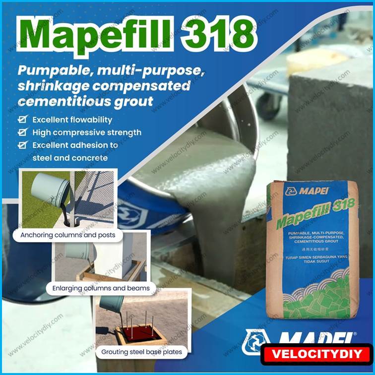 Mapefill 318 Non-Shrink Grout 1kg | Shopee Malaysia
