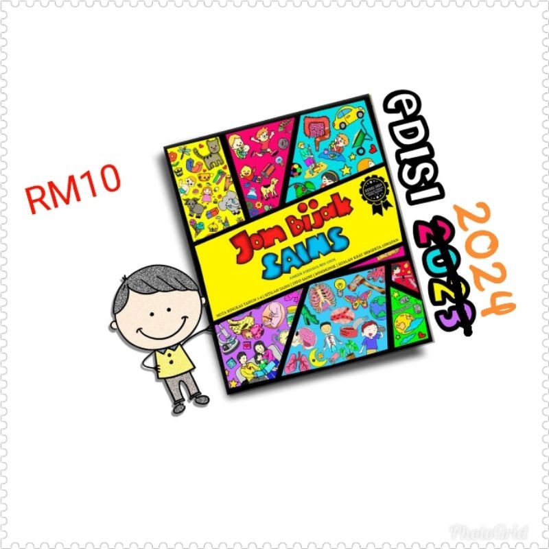 Buku JOM BIJAK SAINS - Edisi 2024 | Shopee Malaysia