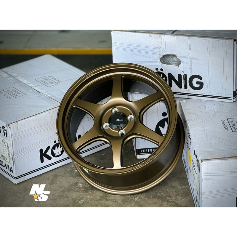 KONIG WHEELS HEXAFORM (17” 4-100) | Shopee Malaysia