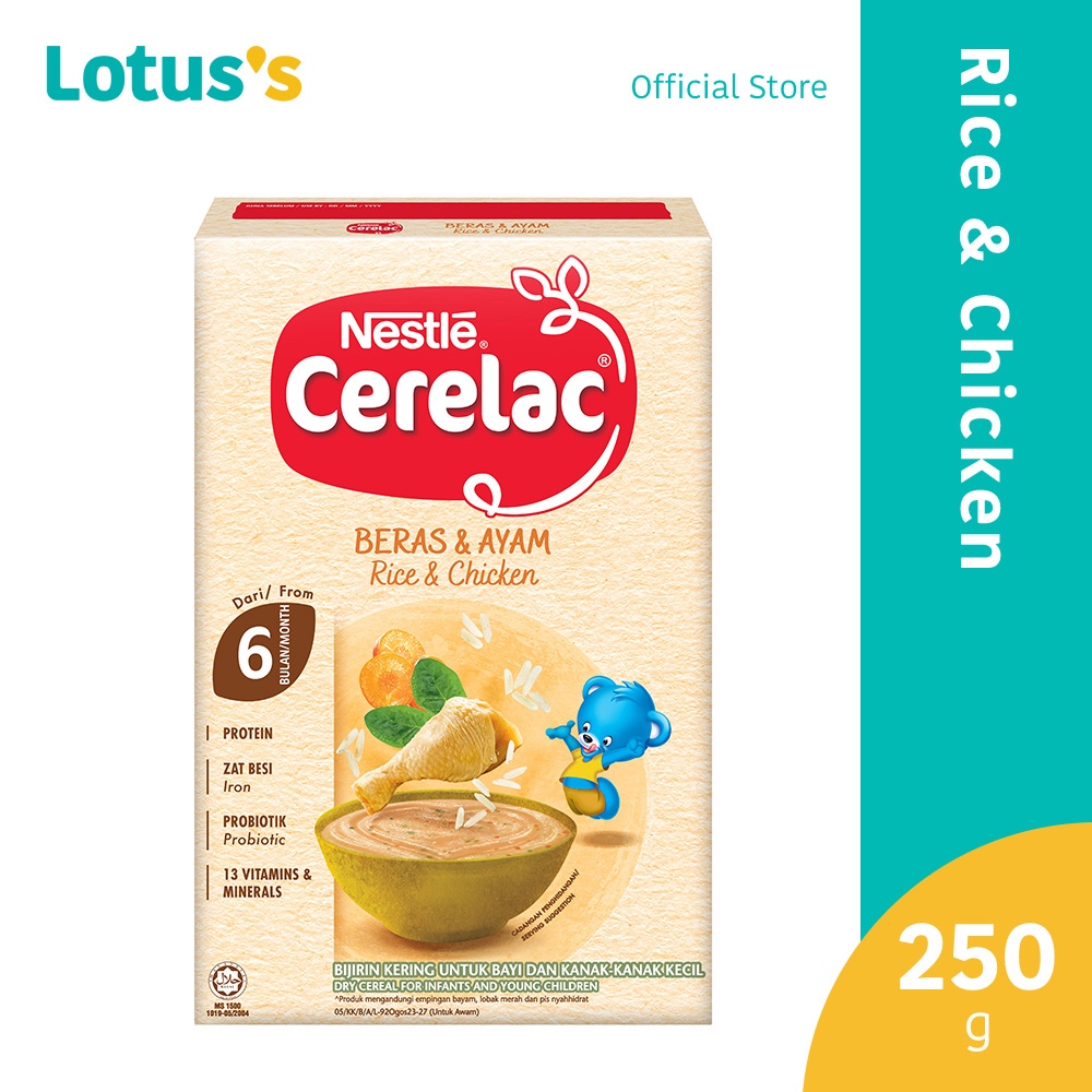 Nestle Cerelac Rice With Milk _ CERELAC® Infant Cereal Wheat with Milk ...