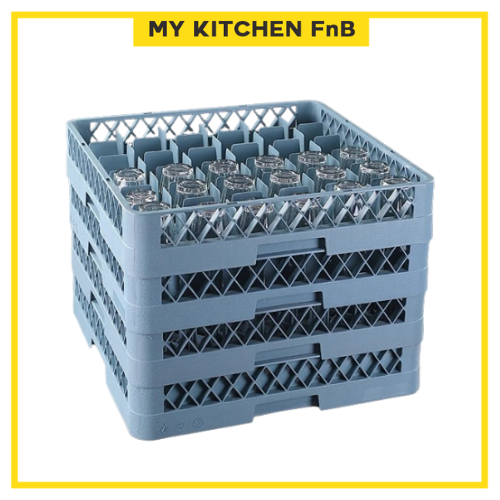 [Kitchen FnB] Glass Rack Glass Compartments For Restaurant Hotel ...