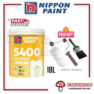 18L Nippon Paint 5400 Wall Sealer for Exterior | Shopee Malaysia