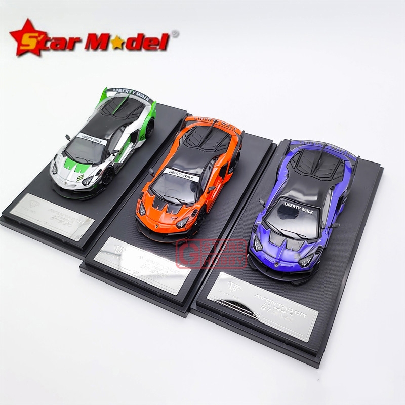 MÔ HÌNH 1:64 STAR MODEL - LBWK Lamborghini Aventador LP700-4 2.0