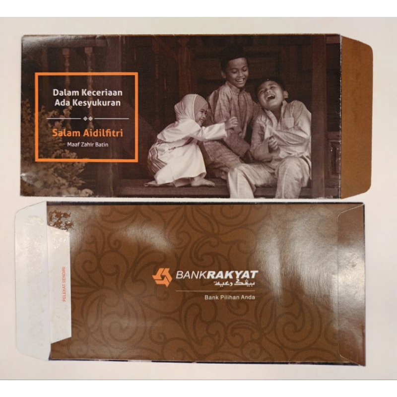 Sampul Duit Raya from Bank Rakyat | Shopee Malaysia