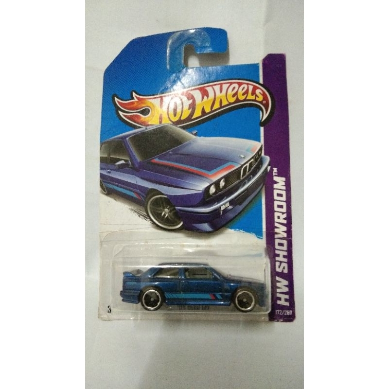 Hot Wheels '92 BMW M3 Wagon Custom - Azzurro Spectraflame Con Scatola Espositore