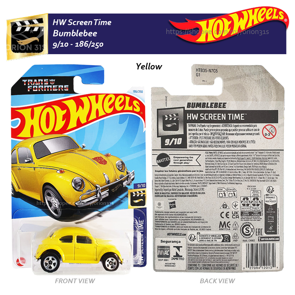 Hot Wheels HW Screen Time 2024 Bumblebee/ Grumobile/ Barbie 1956 ...