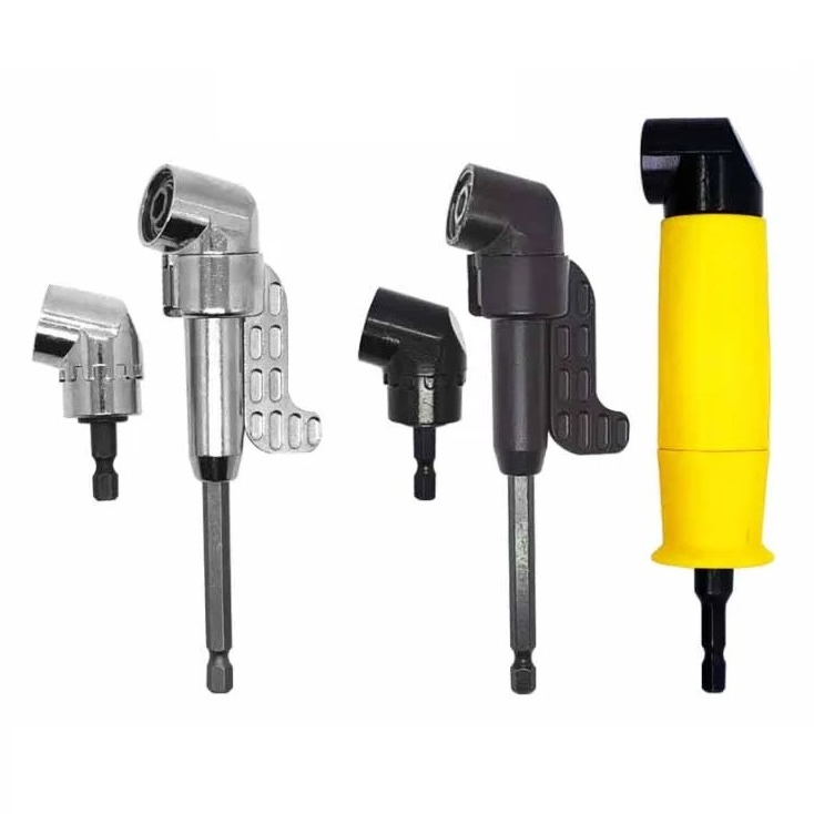 105 Degree 1/4 Inch Electric Corner Device Right Angle Drill Adapter ...