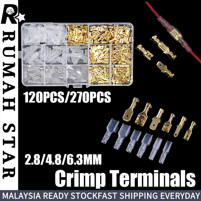 Macroconn Crimpkontakte & Dichtungen – 6 Stück, Für Reparaturleitung 000979135E, 1,00 Mm², VAG