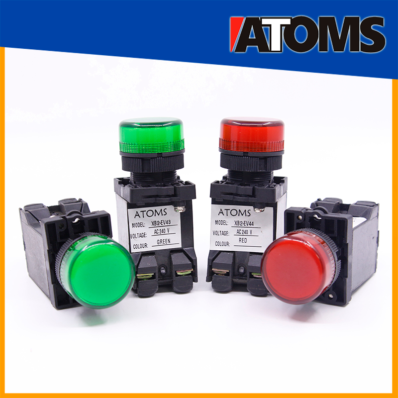 ATOMS XB2 Transformer Type 240V LED Pilot Light Indicator Light Pilot ...