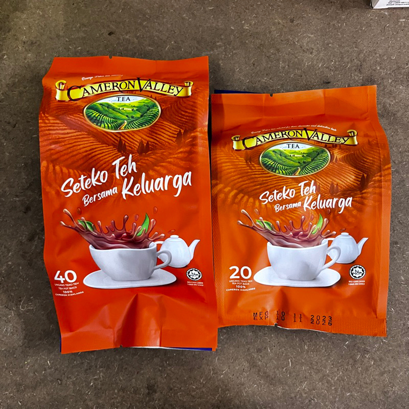 Cameron Valley Tea potbag 20s/40s | Shopee Malaysia