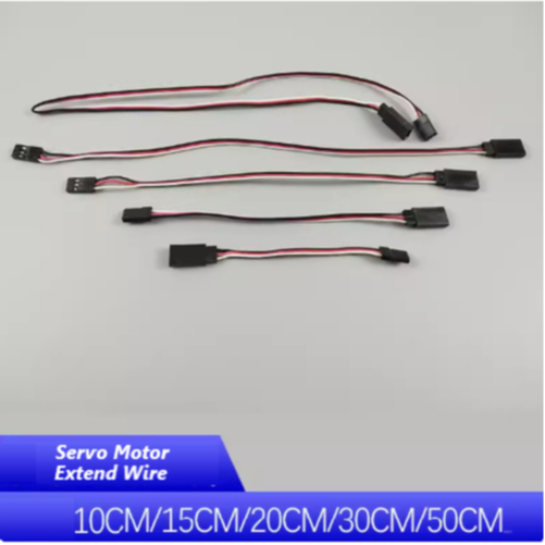 10/15/20/30/40/50/100cm servo extension cable cords wire 3Pin JR plug ...