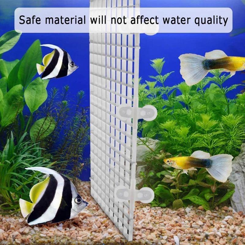 Ready Stock Aquarium Fish Isolation Board/Grid Divider Plate /DIY Ikan ...