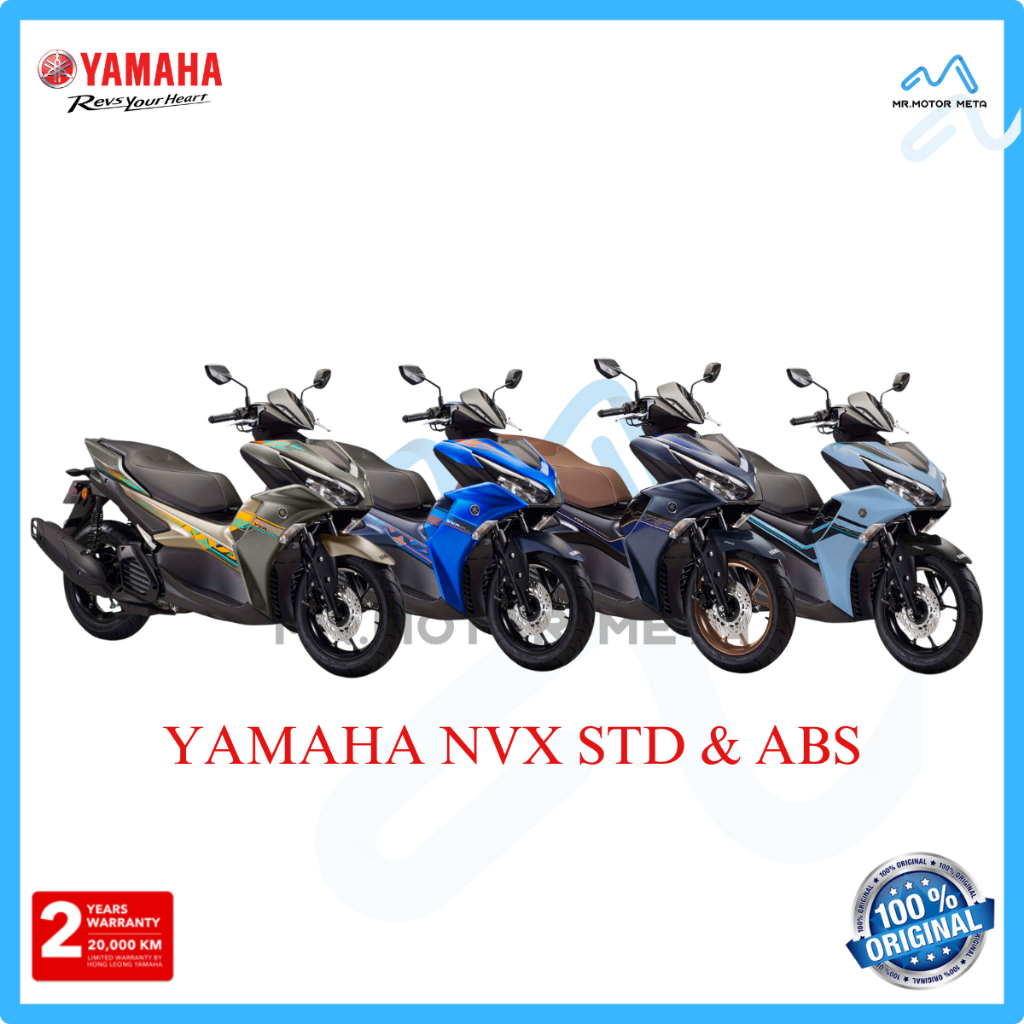 YAMAHA NVX ABS & STD | 155CC | 2024 EDITION | Shopee Malaysia