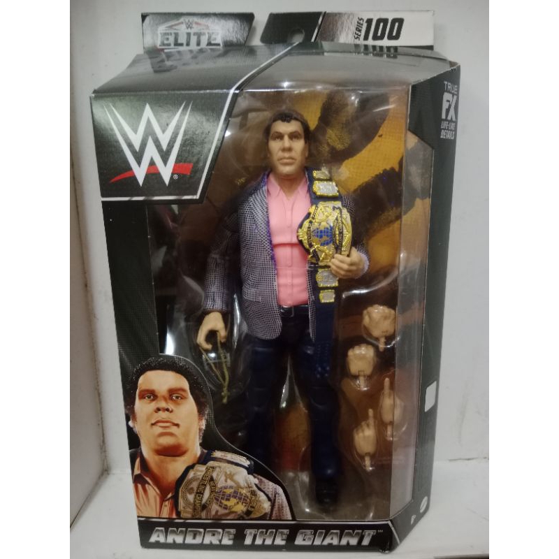 (Box Damage) Mattel WWE Elite 100 Andre The Giant Wrestling Action ...