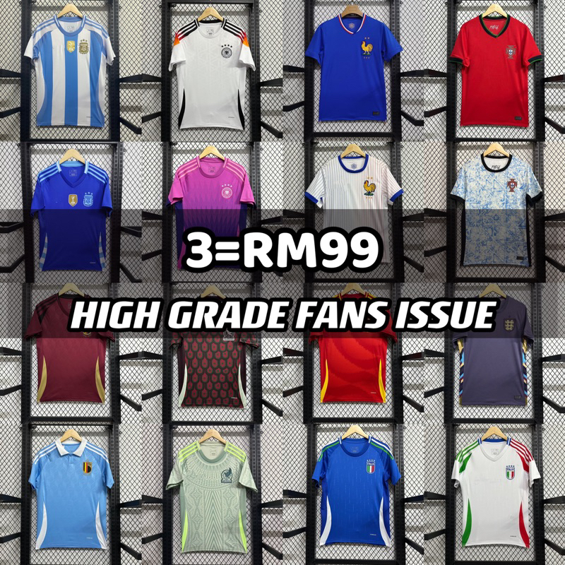 *High Quality Fans Issue* Euro 2024 Jersey National Fans Issue Jersi