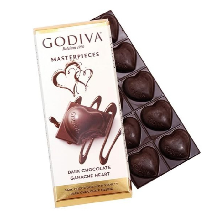 Godiva Masterpieces Dark Chocolate Ganache Milk | Milk Chocolate ...