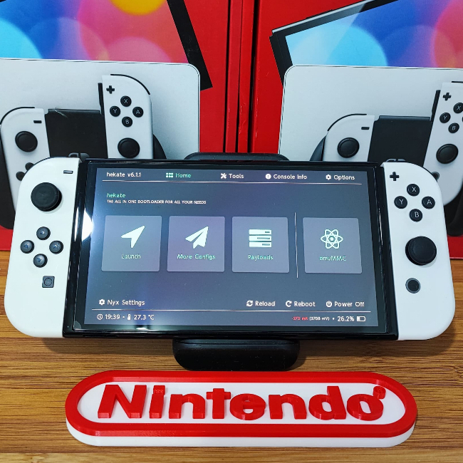 Used Nintendo Switch Oled Full Set (Jailbreak Dual / Triple Mode