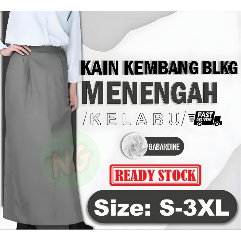 [ORIGINAL] [READY STOCK] KAIN KEMBANG BELAKANG / SUSUN BELAKANG SEKOLAH ...