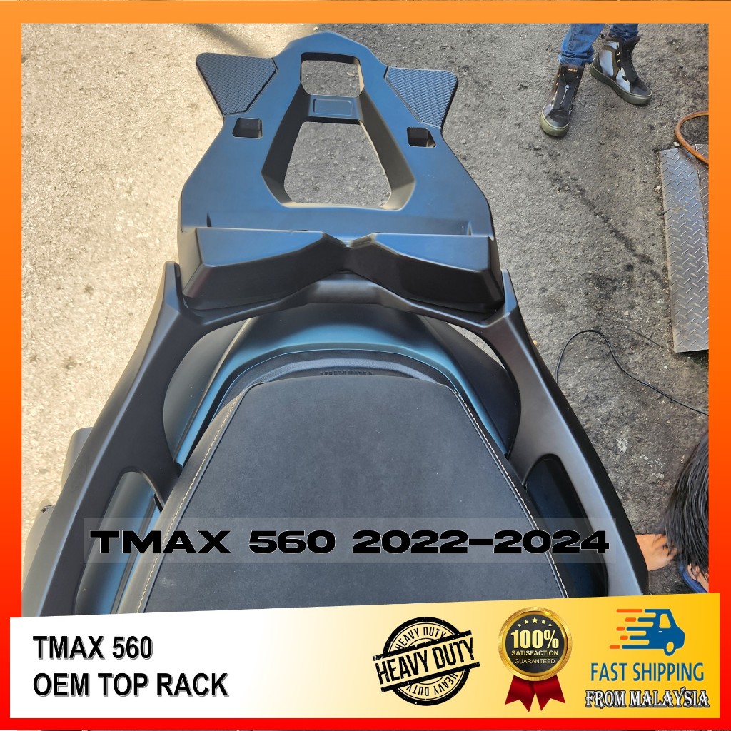 YAMAHA TMAX 560 2023-2026 Heavy Duty Top Rack Monorack Top Box Rack ...