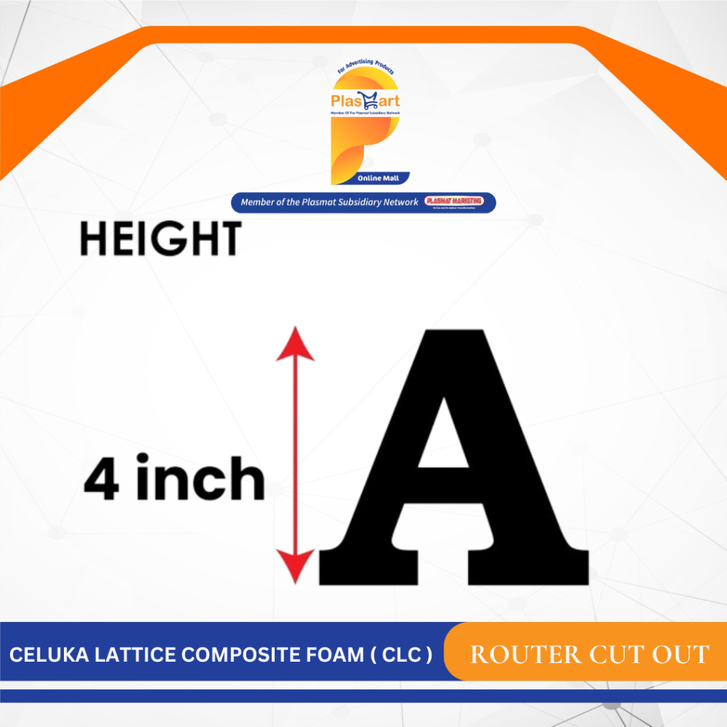 Router Cut Out Celuka Lattice Composite Foam (CLC). 4 Inch height ...