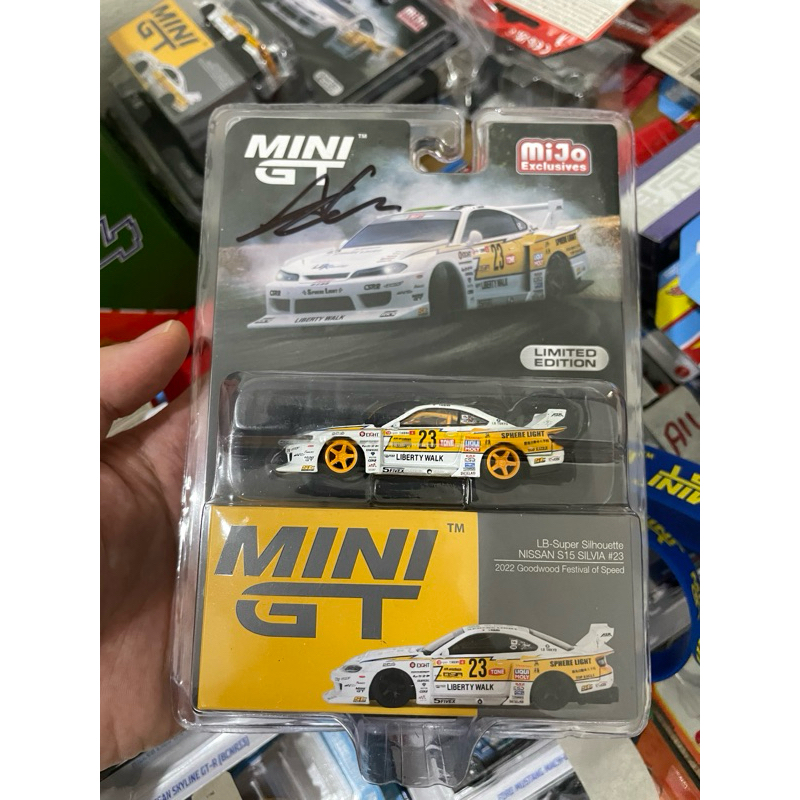 Mini Gt Nissan S15 Signed Advan 649 LBWK 618 576 Blister Diecast Silvia ...