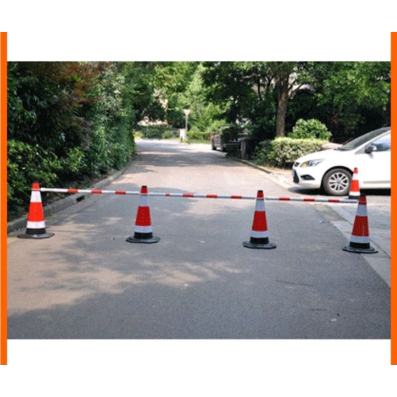Redwhite telescoping Black & yellow Expandable Retractable Cone Bar