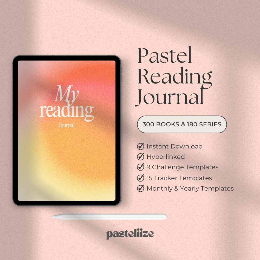 Digital Reading Journal Planner Fully Hyperlinked / Pdf GoodNotes ...