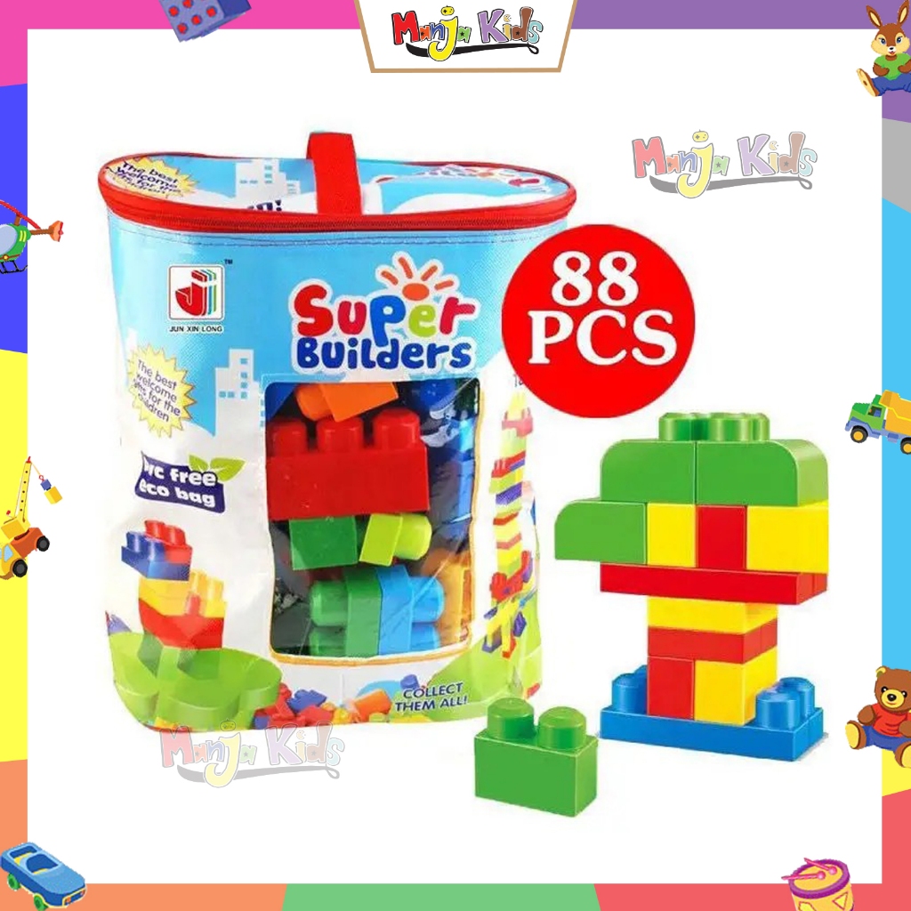 ⚡Ship in 24h ⚡88PCS Bricks Building MegaBlocks Super Builder Early ...