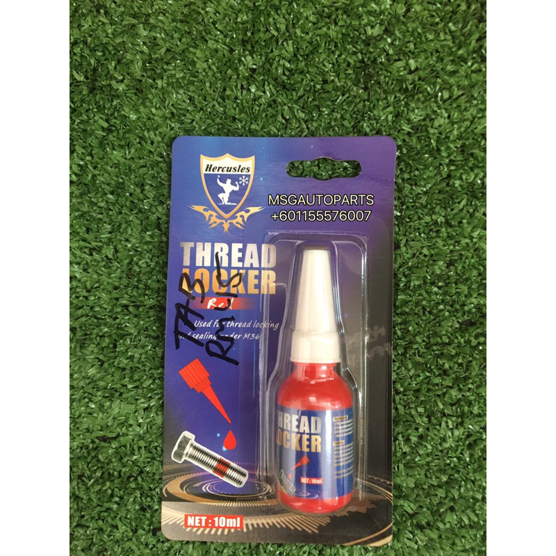 HERCUSLES THREAD LOCKER 10ML (RED) | Shopee Malaysia