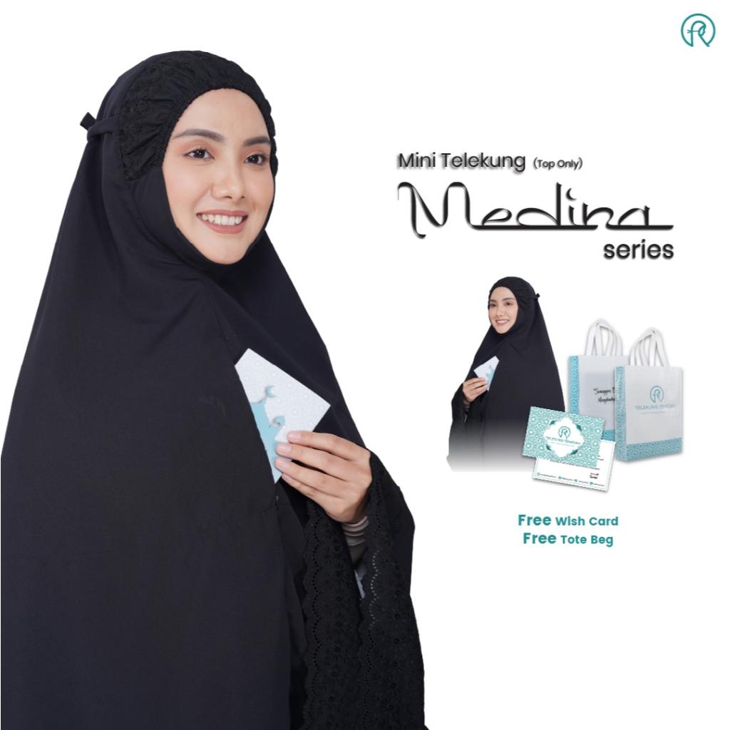 Medina Series (Mini Telekung) | Telekung Rawdah Cotton Premium Mini ...