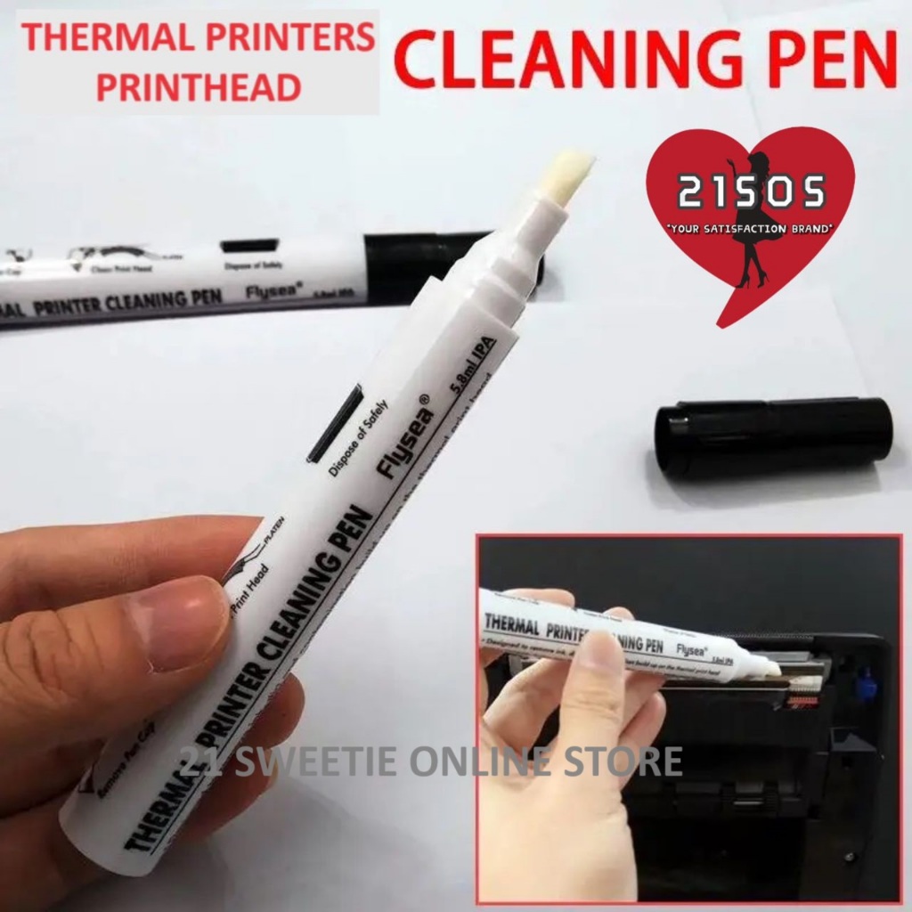 Original Thermal Printer Printhead Print Head Cleaning Pen For All ...