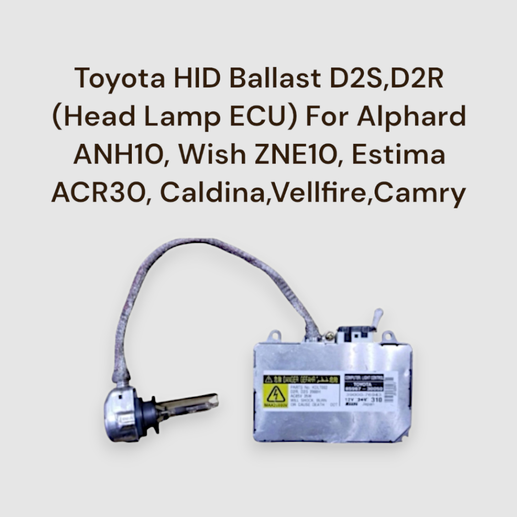 Toyota HID Ballast D2S,D2R (Head Lamp ECU) For Alphard ANH10, Wish